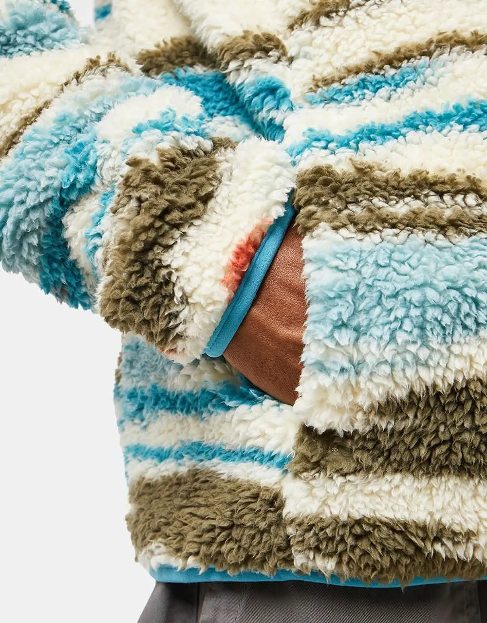 Columbia Winter Pass Print Full Zip Fleece - Chalk Skyscape Print