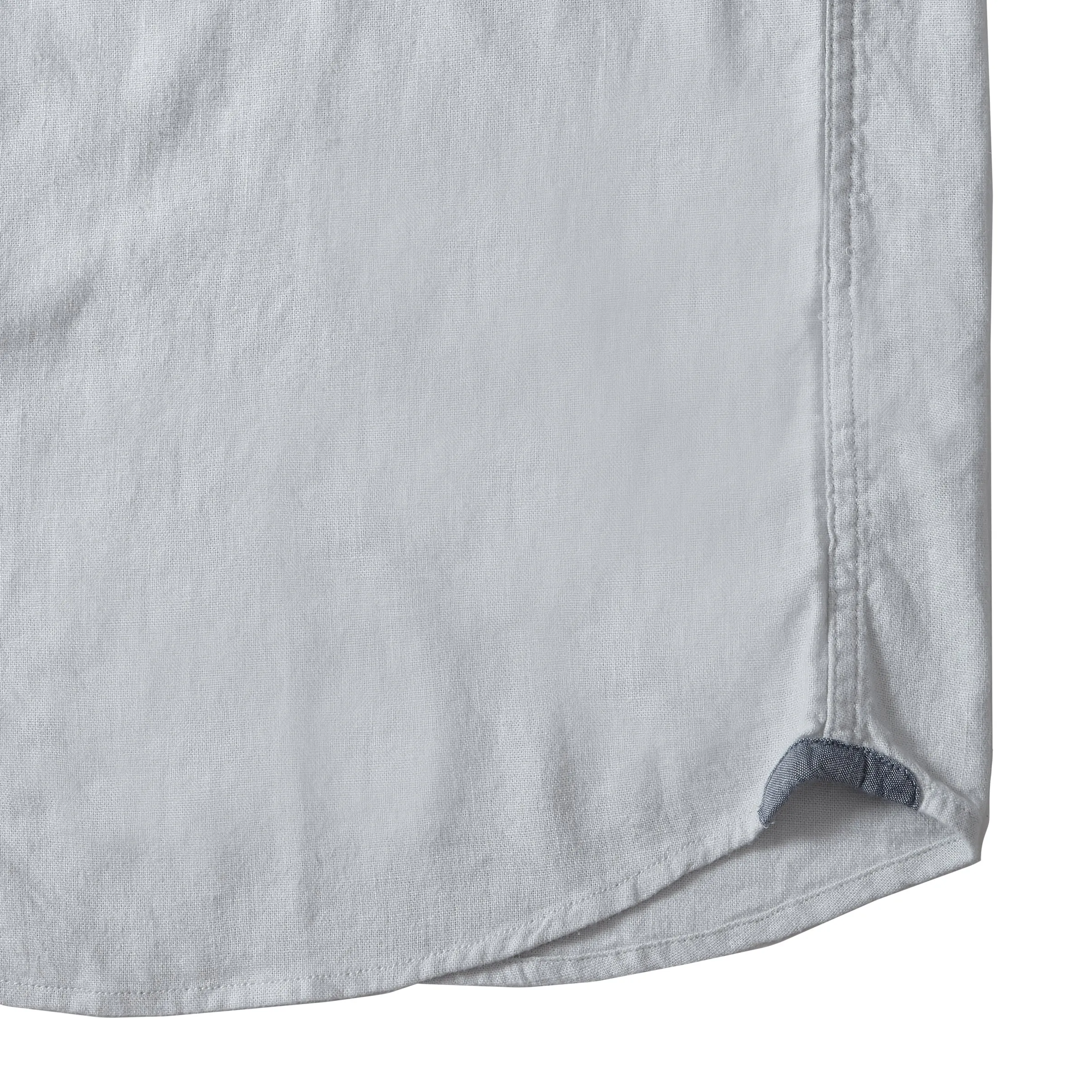 Ibiza Linen Shirt - Glacier Gray