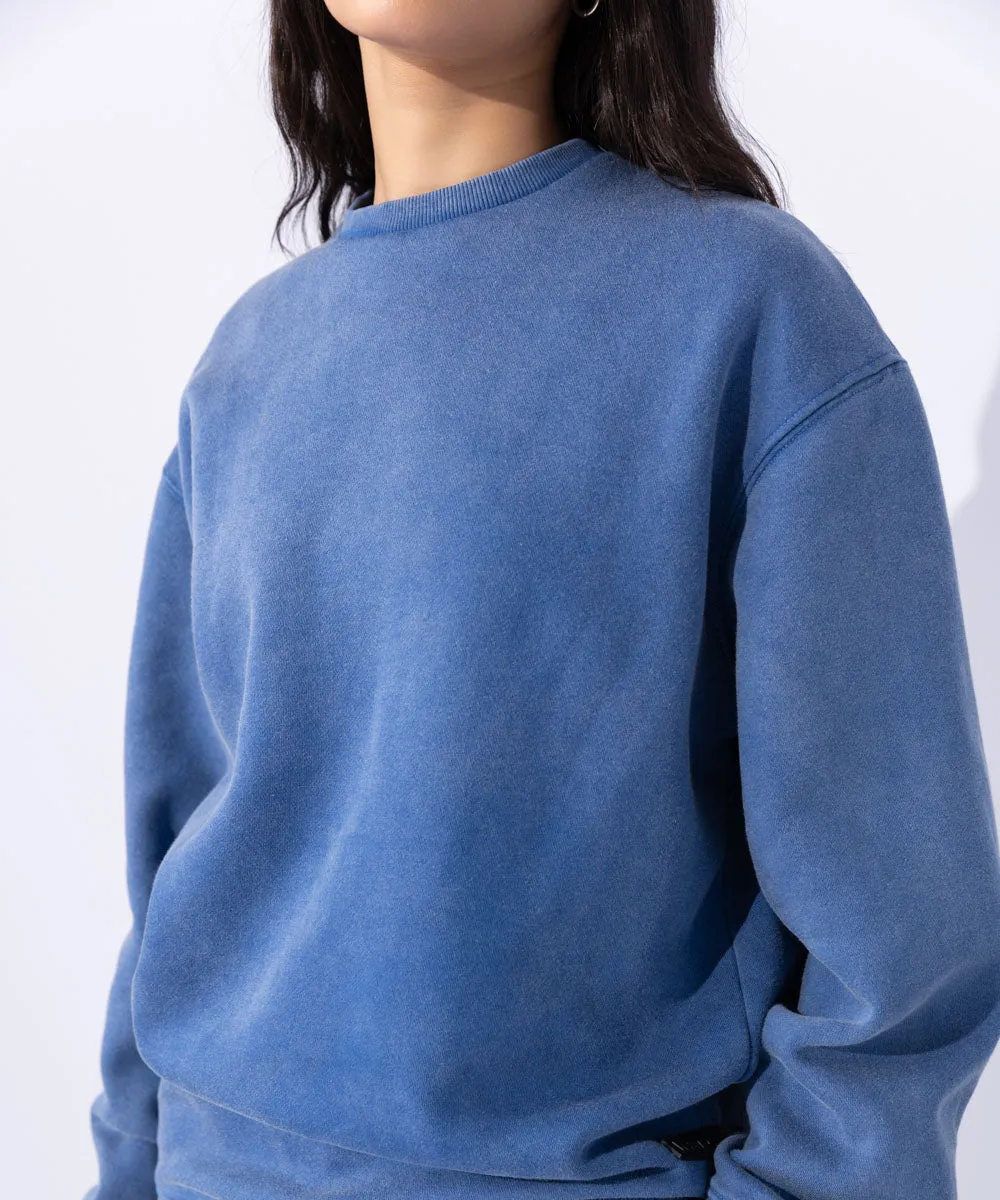 Unisex Acid Washed Sweatshirt