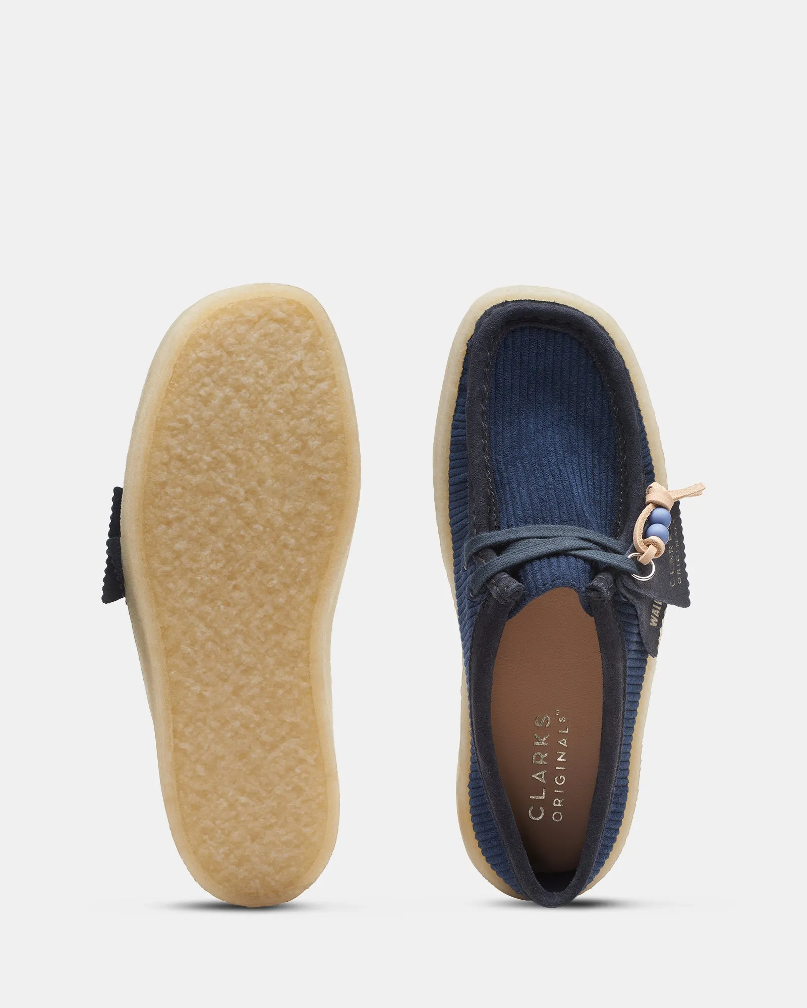 Wallabee Cup. (W) Navy Cord